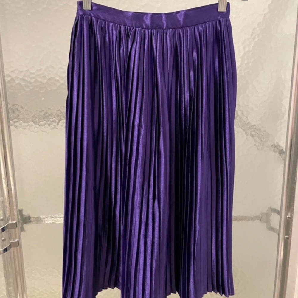 Nasty Gal Purple Metallic Skirt - 6